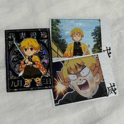 Demon Slayer Collecting Card Zenitsu Shine