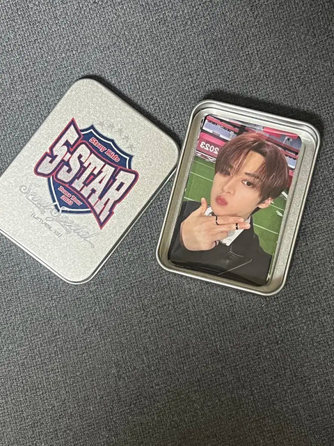 Stray Kids 5-Star Dome Tour Tin Case Photocards Full Set