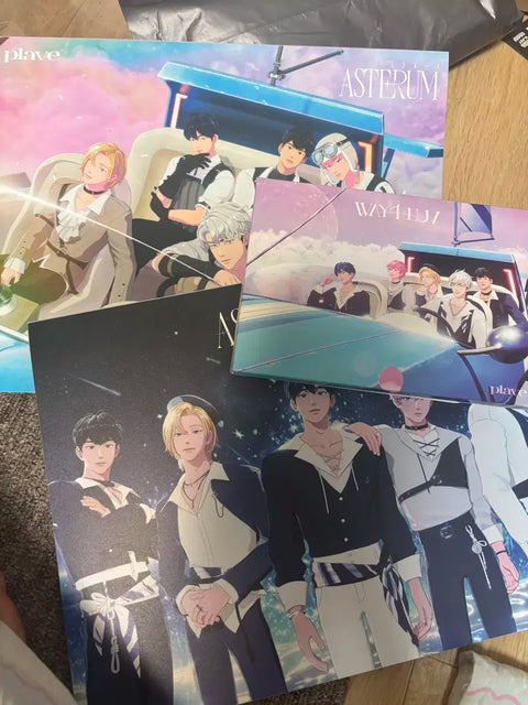 PLAVE The Hyundai Pop-Up Binder Weplove Postcard Book