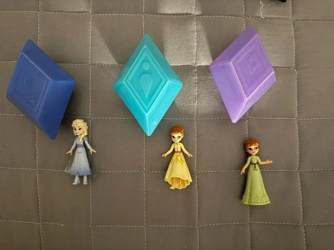 Frozen Elsa Anna Figure 3-Piece Set