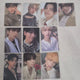 TXT photocards, sold as a set.