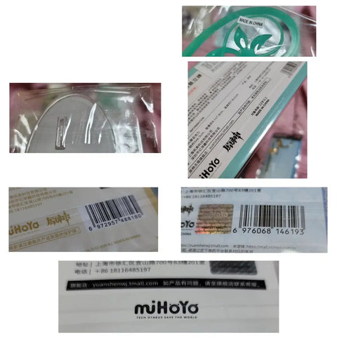 Genshin Impact Goods Paimon, Venti, Zhongli, Nilou Acrylic Stand, Keychain, etc.