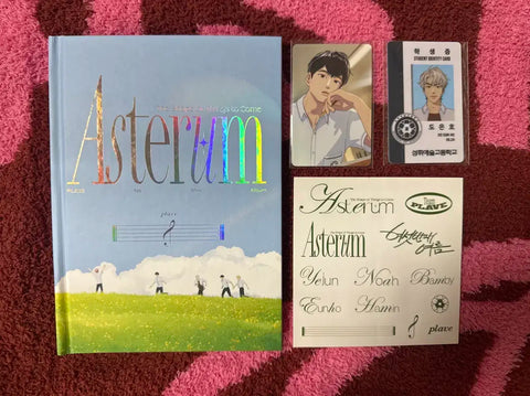 PLAVE sixth summer album Eunho student ID Hamin photocard