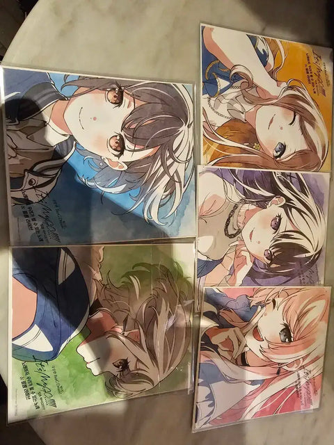 MyGo Shikishi Illustration Card Set for Sale