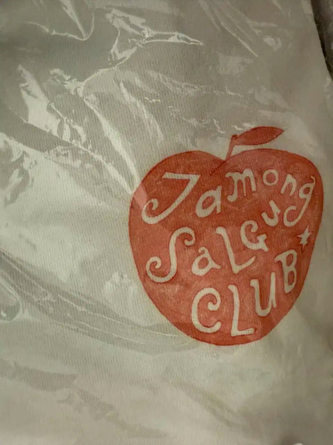 Hanroro Beaker Grapefruit Apricot Club T-shirt L