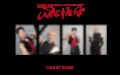 SEVENTEEN Gwangju Howoo Con HoshiWoozi Con warning Carat Zone photocard 1 set!!