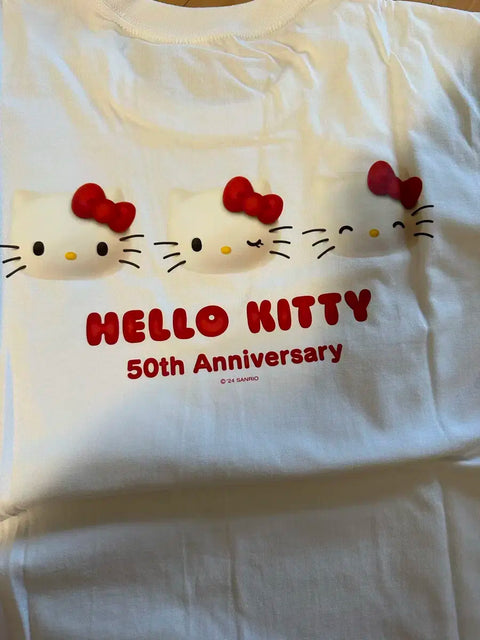Sanrio Hello Kitty 50th Anniversary T-shirt White