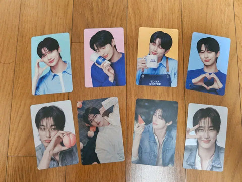 Selling Byeon Woo-seok Ediya Photocards, 8 types.