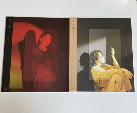 MAMAMOO Moonbyul NOW Ontact Live Album InOut Photobook Sticker