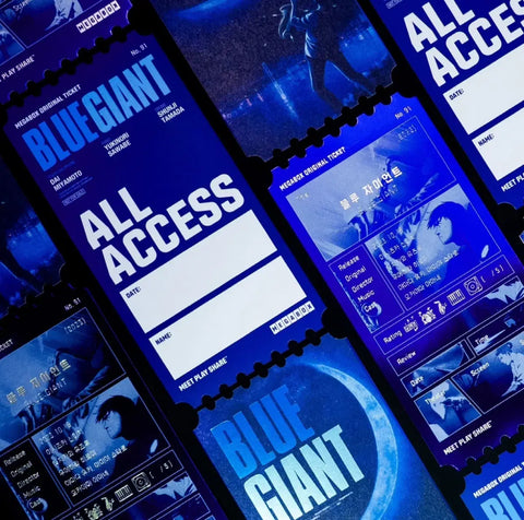 Blue Giant Megabox Special Original Ticket