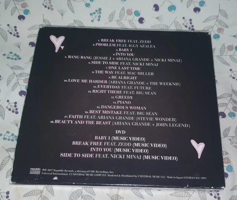 Ariana Grande The Best CD+DVD Album