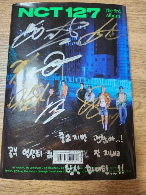 NCT 127 Autographed Album