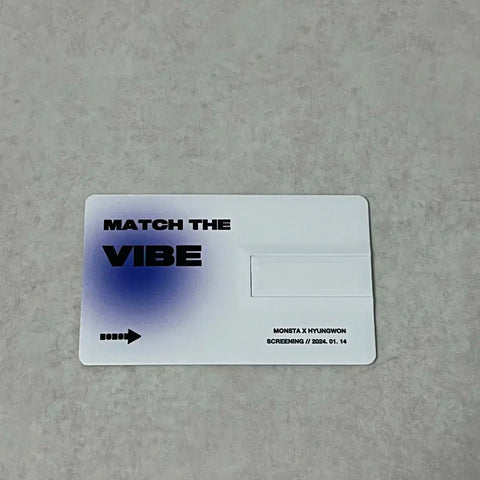 Selling Monsta X Hyungwon unofficial video screening USB.