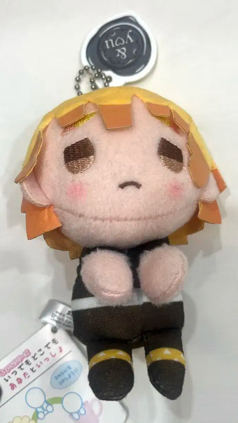 Demon Slayer Kimetsu no Yaiba Zenitsu Plush Keychain