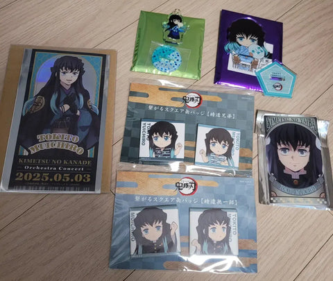 Muichiro Demon Slayer Ticket/Acrylic Card/Badge/Acrylic Bundle