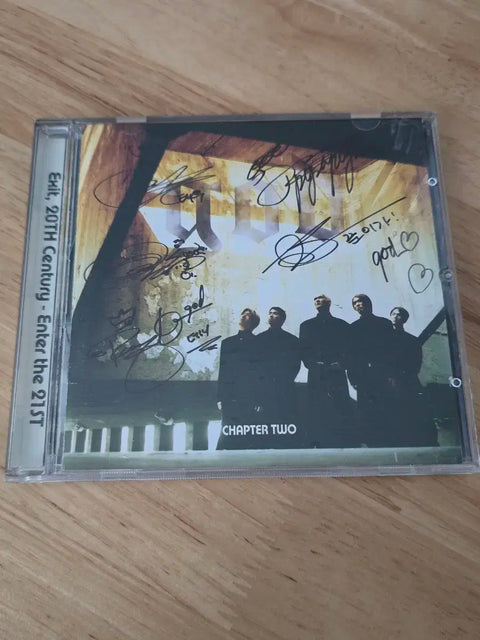god 2nd Album Signed by All Members