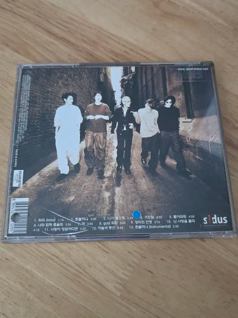 god (g.o.d) 3rd Album All Members' Autographed Album