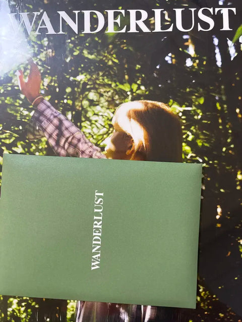 WANDERLUST Photobook Green Postcard Set