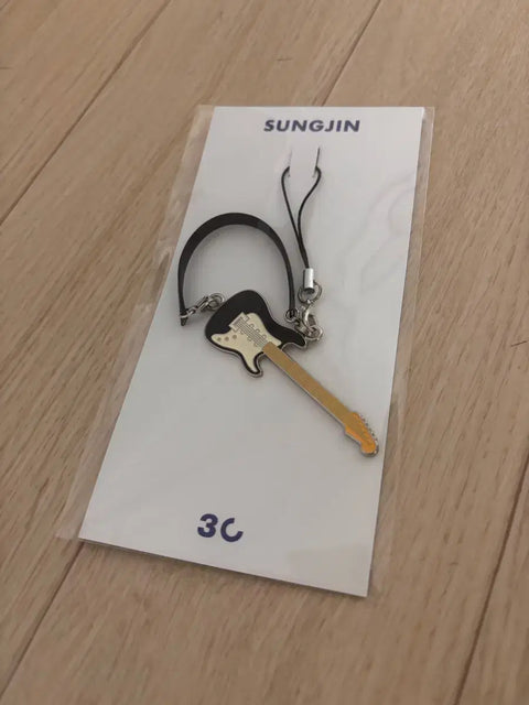 Seongjin solo concert mini guitar strap