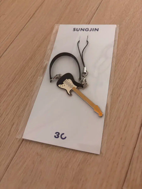 Seongjin solo concert mini guitar strap