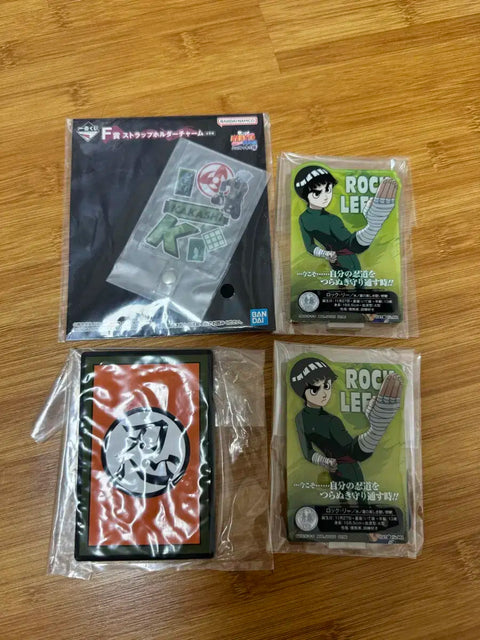 Naruto Ichiban Kuji Kakashi Rock Lee Lower Prize Acrylic Stand