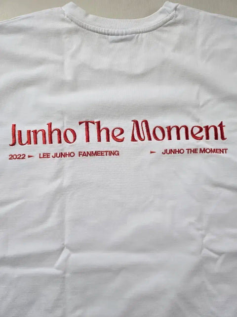New (item)) 2022 Lee Junho Junho The Moment Short Sleeve T-shirt