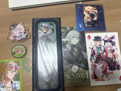 Honkai Star Rail Aventurine Sunday Topaz Postcard Acrylic Ticket Sale