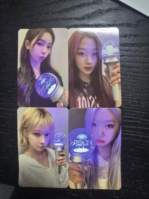 aespa light stick photocard