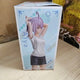Occasionally, a shy Russian-blushing Ara-Yang Ara bishoujo figure in a gym uniform.