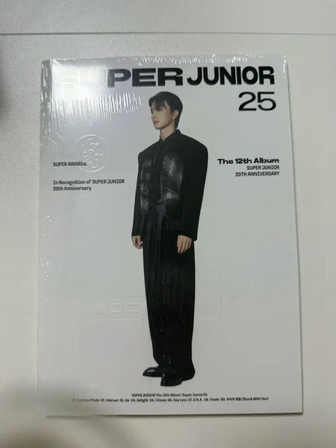 Super Junior 12th Album Photobook Leeteuk Version (Unopened)