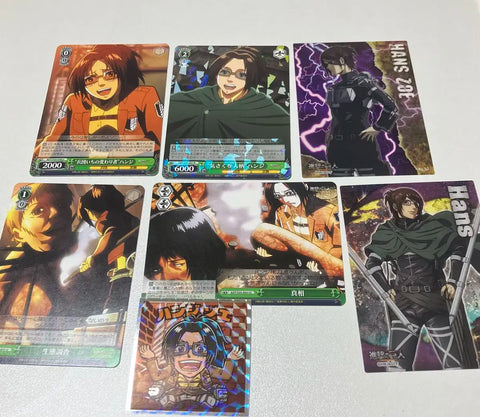 Attack on Titan Hange card goods bundle