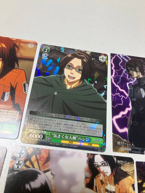 Attack on Titan Hange card goods bundle