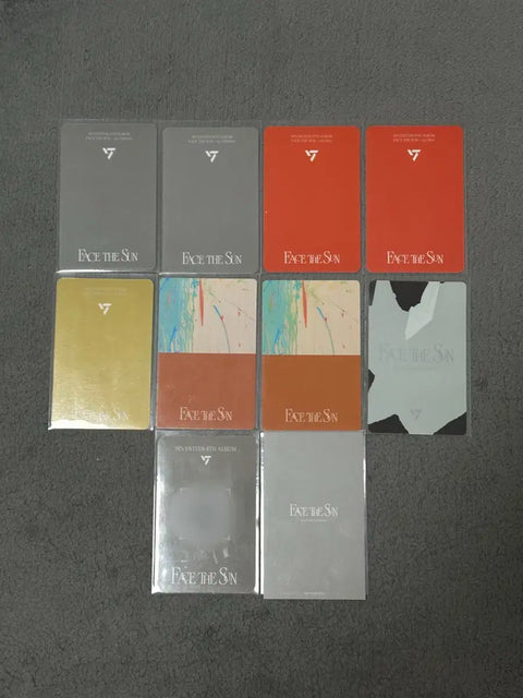 Seventeen Jeonghan Hot Feather Sun Photocard Benefit Bundle