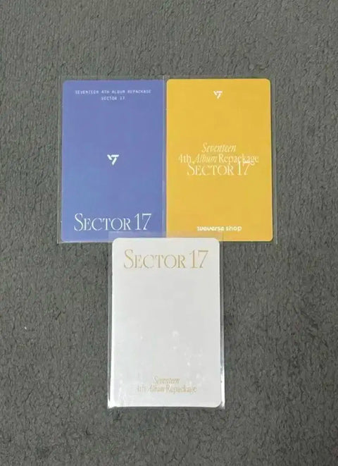 Seventeen Jeonghan World Sector Photocards - All Together