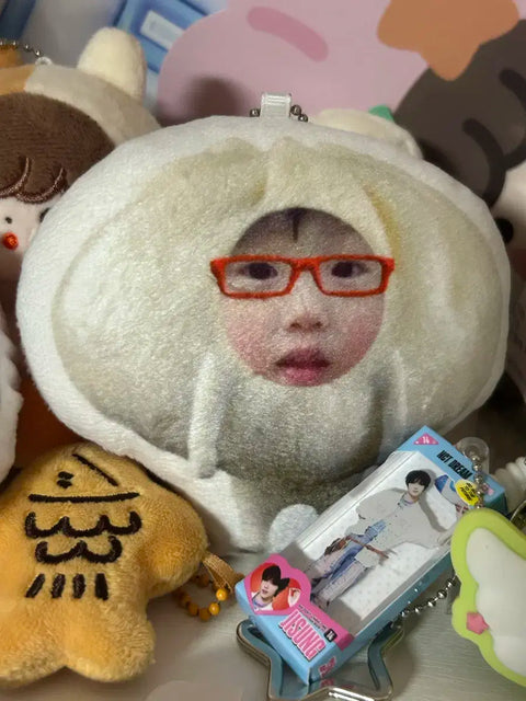 NCT Dream Jisung Glasses Mandu Cushion Keyring Transfer