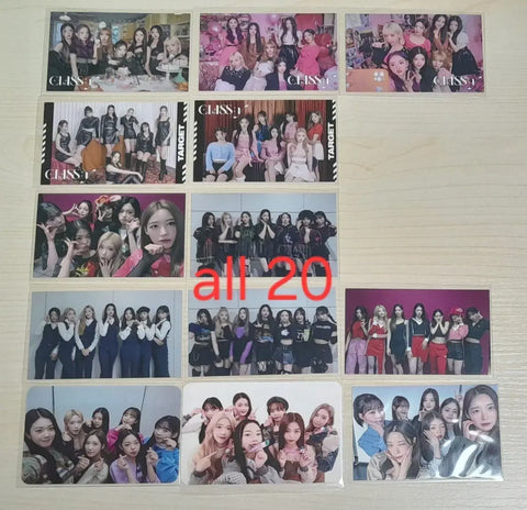 CLASS:y group photo card transfer sale