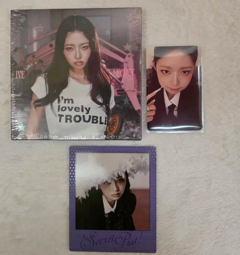 IVE I'VE Secret Digipack Unopened Album Rei SSQ Special Gift Psst Polaroid