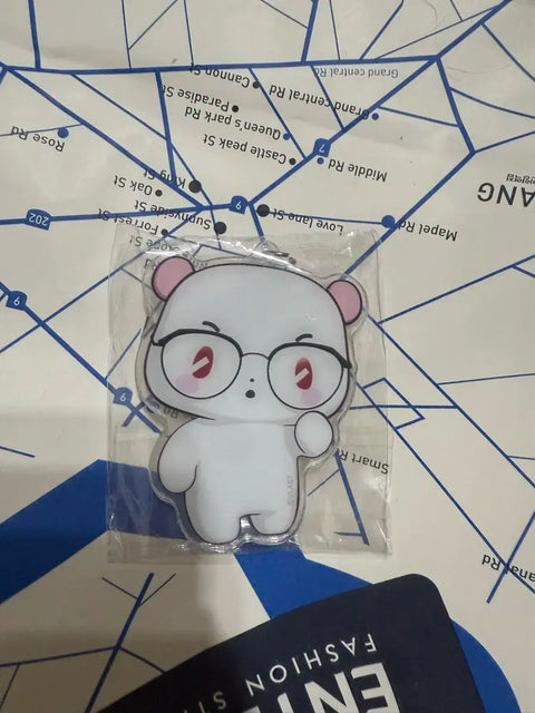 PLAVE Mmmemi-mu Mediheal Mirror Keychain Bambi Mime