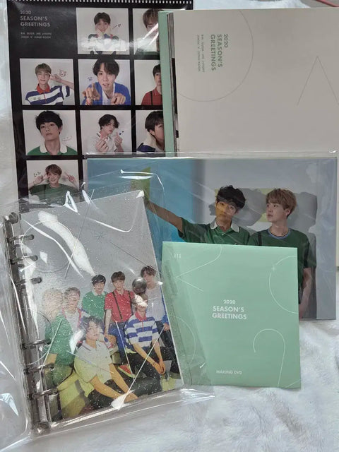 BTS (Bangtan Sonyeondan) 2020 Season's Greetings Signature Trading/Transfer