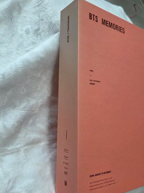 BTS Bangtan Boys 2019 Memories DVD transfer