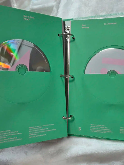 BTS BTS 2020 Memories DVD transfer