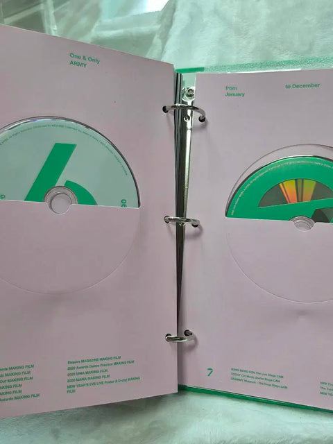 BTS BTS 2020 Memories DVD transfer