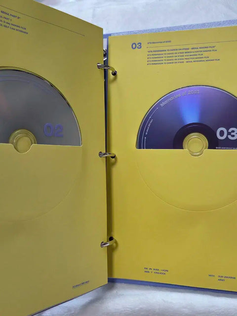 BTS (Bangtan Sonyeondan) 2021 Memories DVD transfer/sale
