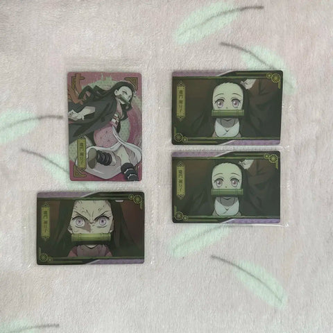 Demon Slayer Kimetsu no Yaiba Nezuko Wafer Card Profile Mugen Train