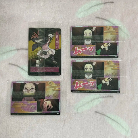 Demon Slayer Kimetsu no Yaiba Nezuko Wafer Card Profile Mugen Train