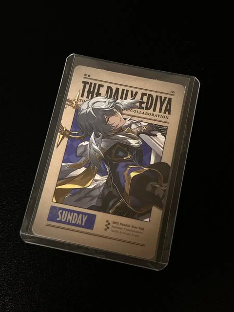 Honkai Star Rail Sunday Ediya Collaboration Photocard