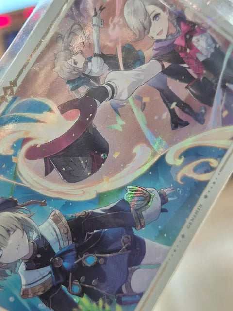 Genshin Impact Wafer Card Fremine Lynette Lyney