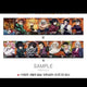 Demon Slayer: Kimetsu no Yaiba Lotte Cinema CGV Megabox Week 2 Accordion Postcard Special Gift