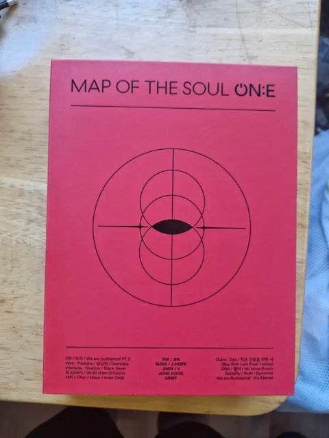 BTS MAP OF THE SOUL ON:E DVD