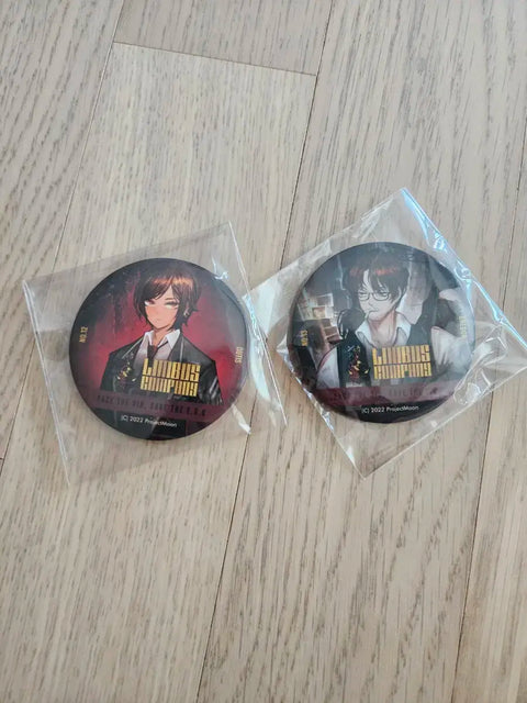 Costume Party Limbus Gregor, Otis Can Badge Lobotomy Corporation HamHamPangPang